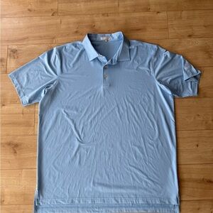 Peter Millar x Mira Vista Summer Comfort Golf Polo Blue XXL Stretch
